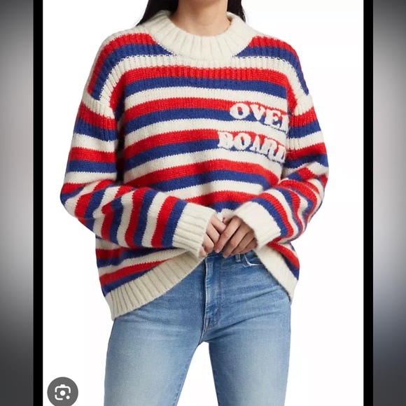 MOTHER Biggie Oversized Sweater Size M - Picture 2 of 8